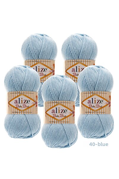 Ravepi Collection Alize Baby Best Pachet de 5 fire de tricotat manual Cod de ...