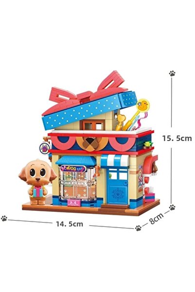 Doğan Oyuncak Dünyası Micro Block Toy Shop 374 Pieces - Lego Sets - Keeppley Mini Lego - Keeppley Lego - Micro Blo