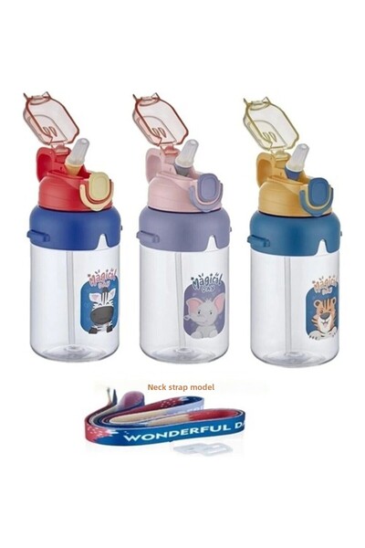 Vagonlife Wagon Water Bottle Policarbon 650 ml VGN2266 Red Navy Blue
