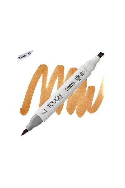 Shinhan Art قلم فرشاة Touch Twin: قلم تحديد مزدوج الجوانب: Br103 بني بوتاتو