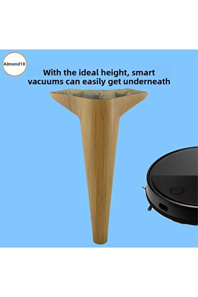 Badem10 Aspen Luxury - Canapea de 24 cm maro deschis și consolă pentru unitate TV