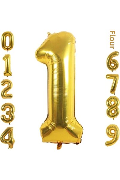 BALON DİYARI بالون ورق ذهبي عمر سنة واحدة 34 بوصة (76-82 سم)