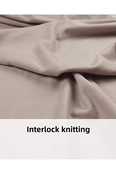 Kumaş Parça جاكار وردي متشابك محبوك رمادي - العرض: 150