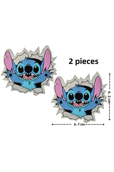 Megas Etiket Iron-On Stitch Woven Crest/Patch - OHANA