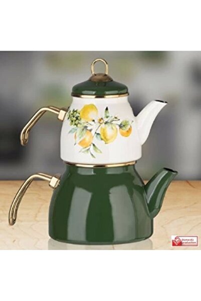 Emiva Home إبريق شاي مطلي بالمينا من إيميفا