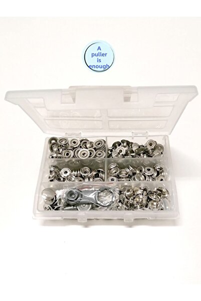 Klinkshop 15mm Thick Coat Snap Hammer Application Apparatus And 60 Pieces Nic...