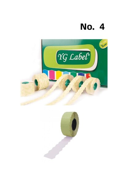 YG LABEL 42 role (1 cutie) Etichetă Meto albă nr. 4 42x1500 LUX