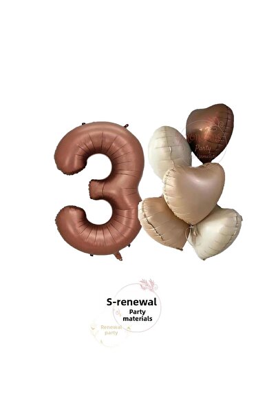 RÖNESANS PARTİ مجموعة بالونات من رقائق ديزي ذات أرقام و5 بالونات من رقائق ديز...
