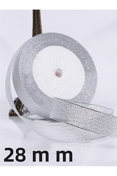 E Elmas Ασημί Ασημένια Κορδέλα (10μέτρα-2cm)