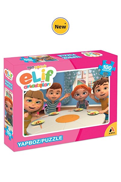 Adel Trt Kids Elif And Friends 100 قطعة لغز محاصر 2022