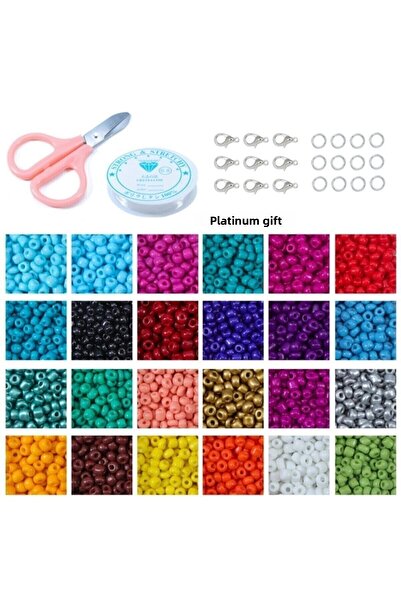 platin hediyelik Material pentru realizarea de bijuterii Set de mărgele de ni...