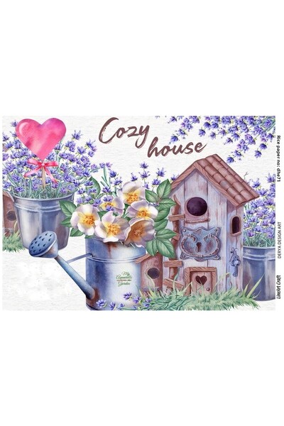 LİNEART ورق ديكوباج LineArt بنمط نحاسي - DHE71