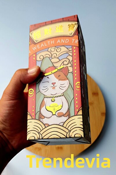 Janset Korean Cup Gift Cat Design Nesting Head Spout Cup