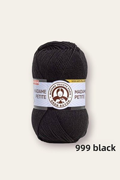 Ören Bayan خيوط الحياكة اليدوية المضادة للبيلينج من Madame Petite، (100 غرام250 جبل100% أكريليك) سترة، سترة، شال، حبل محبوك