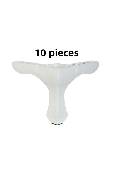 PVCBURADA (10 bucăți) Picior Lucens 14 cm - Unitate TV, Picior sub braț