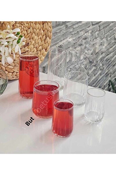 Paşabahçe Special Nova Series 18 Piece Water Soft Drink Cup Coffee Side Set