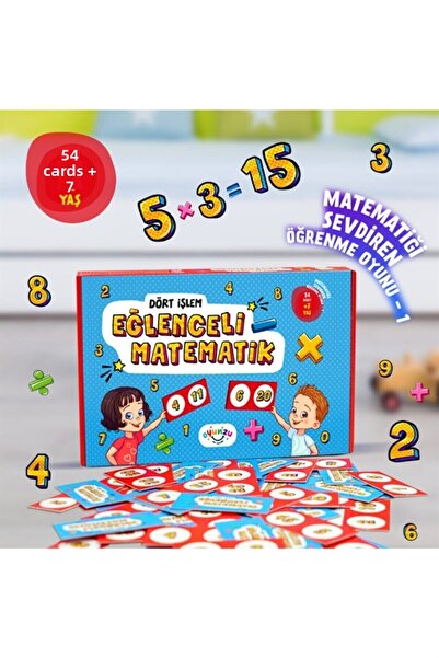 NT Handmade 4 Operations Math Game For Kids - Child And Mind Development Chil...