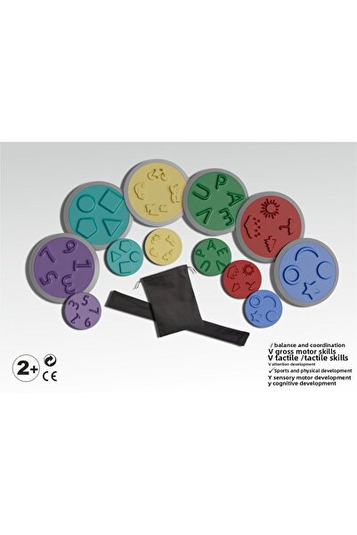 Duyu Atölyesi مجموعة أقراص تكتيكية مكونة من 6 قطع - أقراص تكتيكية