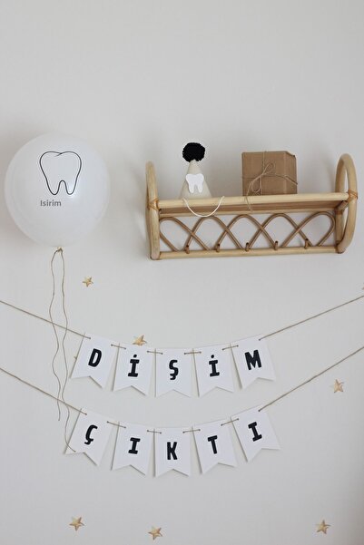 nurdesign Set de trandafiri dentari + pălărie dentară + 1 balon dentar Set de...