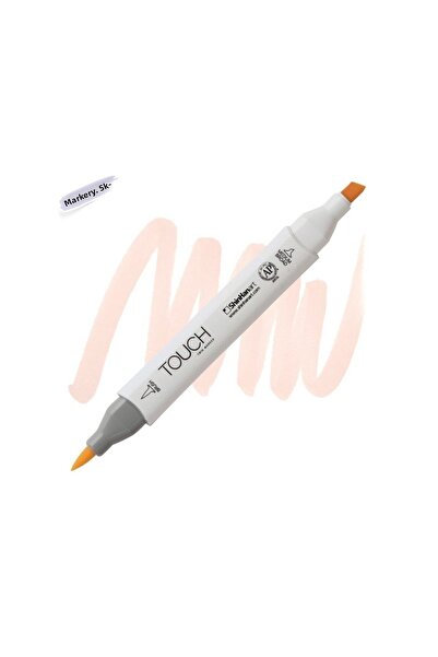 Shinhan Art Touch Twin Brush Pen : Double Sided Marker : Yr142 Pale Cream