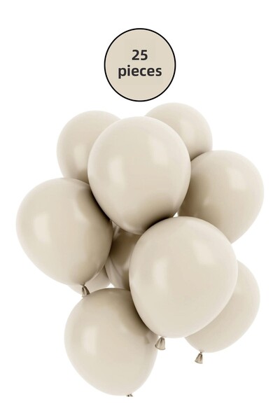 Mielibon بالون اللاتكس بلون الرمال البحرية