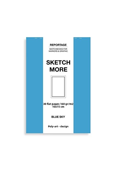 Poli Art Design Pocket Sketchbook (For Marker And Graphics) Reportage Sketchbook