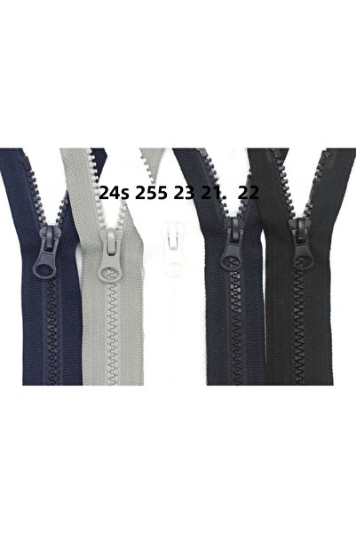 e tuhafiye Комплект от 5 броя ципове с костни зъбци, 30-35 см