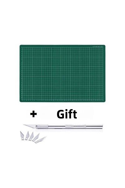 KRAF حصيرة القطع - حصيرة القطع 30x45 سم (a3) + هدية كريتوار