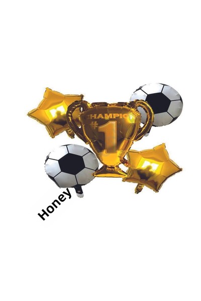 BAL10 DÜNYASI Football Themed Cup Birthday Set - Set-1