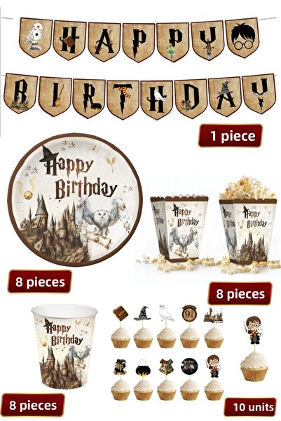 Big Party Harry Potter Themed Party Set 35 Pieces
