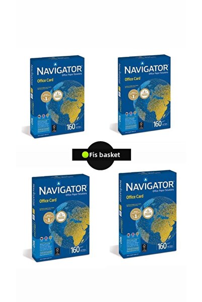 NAVİGATÖR Navigator A4 160 Gr Gramaged Copy Paper 4 Packs of 250