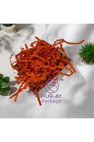 HUR-AY PACK 100 g Orange Zigzag Crop - Ornamental Filling Plate and Paper