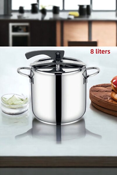 İnter 8 Lt. Steel Handle Casserole Pot - Pressure Cooker