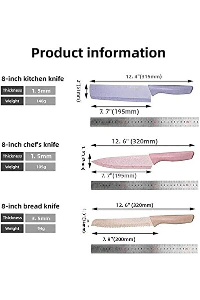 Winsor 6 pc knife set