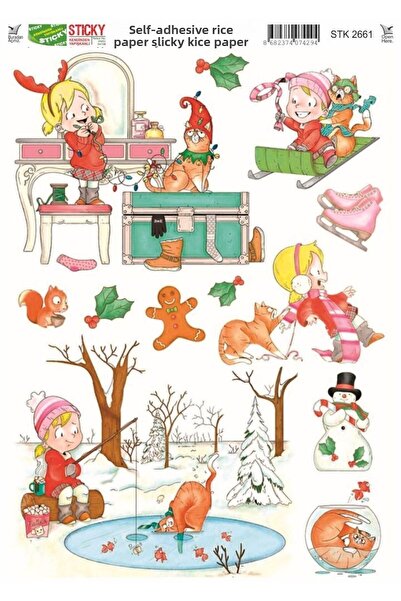 Rich Self Adhesive Brass Decopage Paper Stk2661