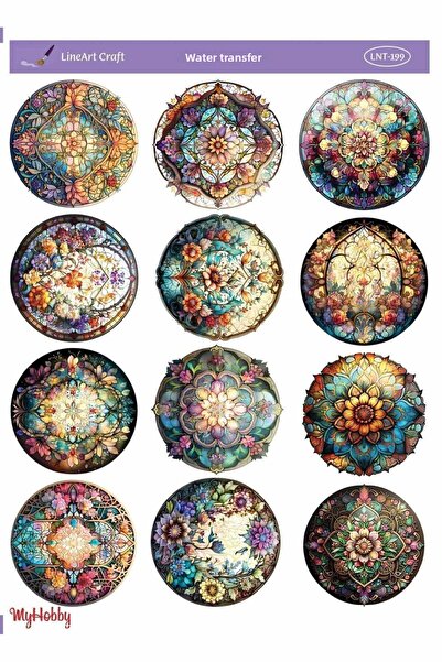 LİNEART LNT199 موديل 25x35 سم نقل مائي خطي