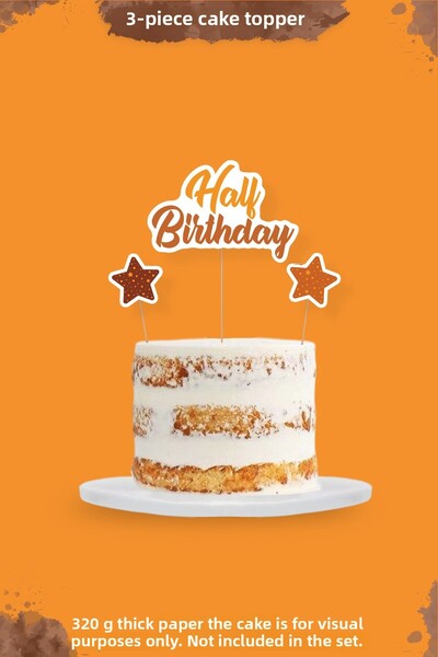 Hey Parti Bohemian Half-Age Party 6 Month Birthday Party Set - Tiny