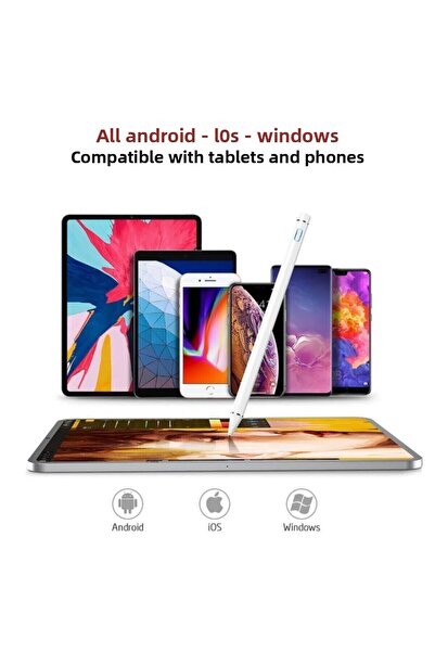TEKNETSTORE قلم لمس متوافق مع Ipad Iphone Android متوافق مع جميع الأجهزة