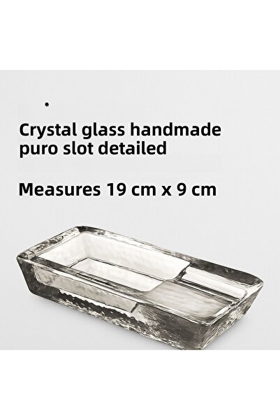 AYBABA STORE Scotland Whiskey Bottle, Elysia Glass and Cigar Ashtray Set for 4 People