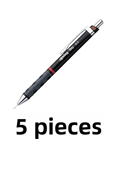 Rotring 5 قطع قلم متعدد الاستخدامات تيكي 0.5 أسود 1904695