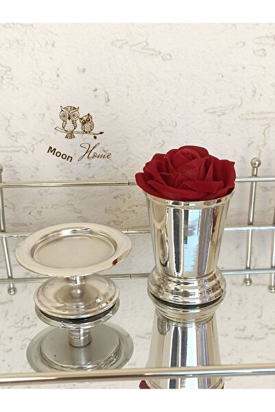 AYZ HOME Red Velvet Rose Bucket - Turkish Delight Bowl Request - Coffee Side Presentation