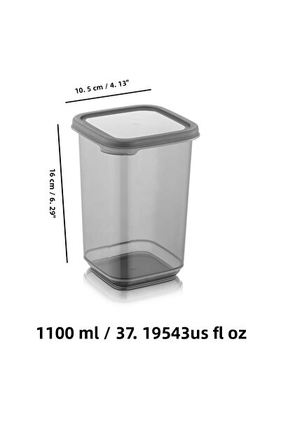 Home Mina Plastic Food Storage Container and Shop Kit 12X1.10 Lt 24 Piece Set