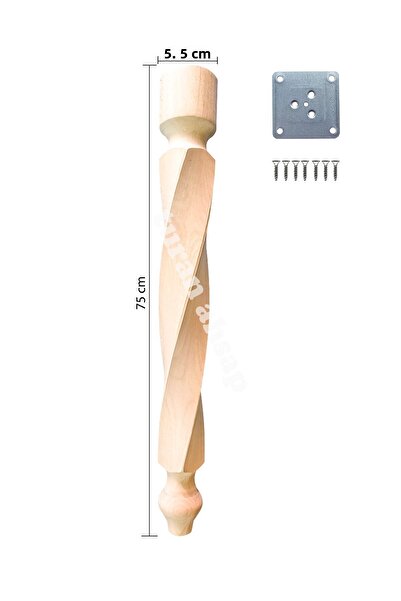 turanahşap Πόδι τραπεζιού - Ξύλινο πόδι τραπεζιού - Πόδι τραπεζιού κουζίνας -...