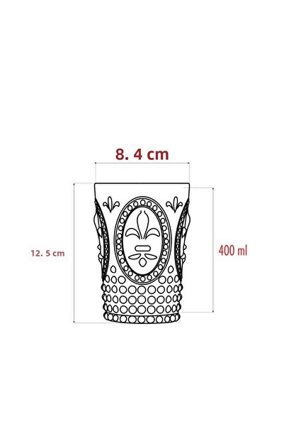 Depa Acrylic Transparent 6-Piece Short Cup