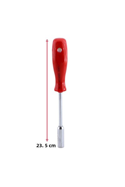 Eltos Socket Bit Screwdriver 10 mm Hexagonal Corner 23 cm Plastic Handle 1 Piece 230 mm
