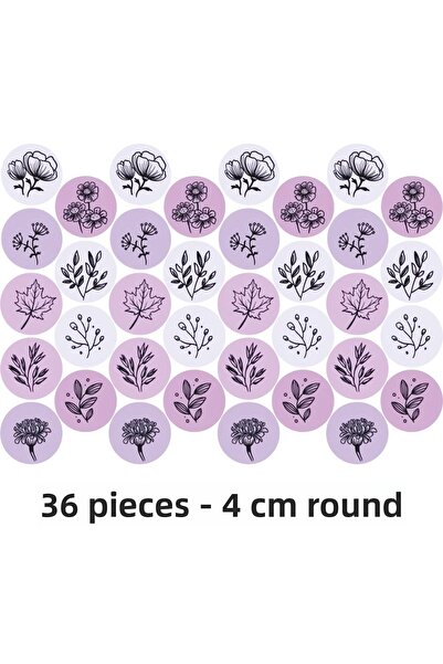 Atölye7Tasarım 36 bucăți 4 cm adeziv vintage autocolant Instagram etichetă am...