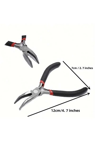yiğit aksesuar 1 Мини бижута и ръчно изработени клещи с извити носове за изра...