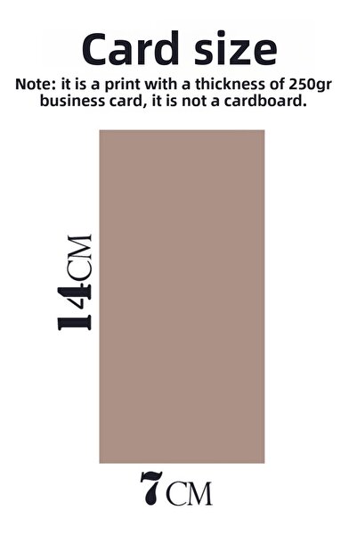 Pankart Evi - Yuva Motto 6-Piece Presentation Card