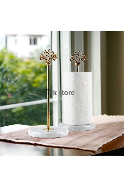 THK STORE Marble Paper Towel Holder