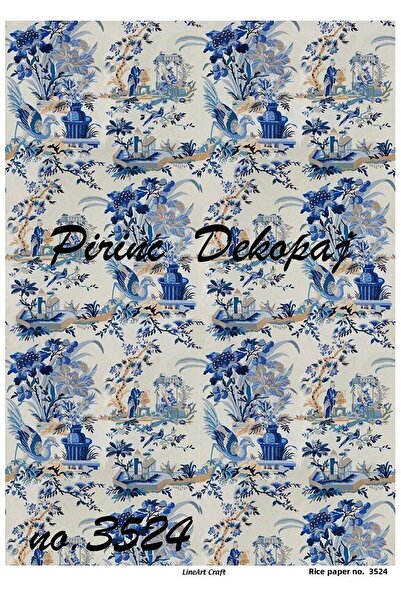 LİNEART Lineart Brass Decopage Paper No:L3524- 29X42Cm
